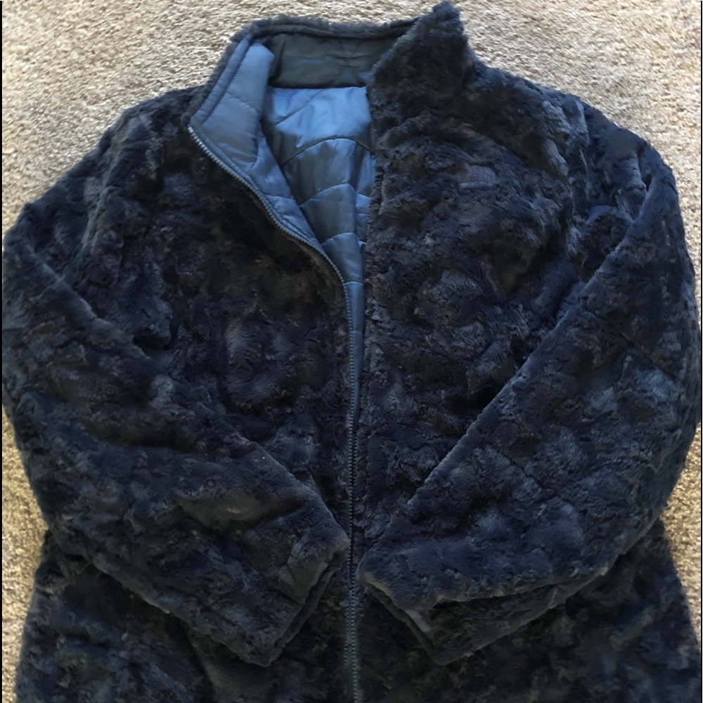 North face XL reversible jacket